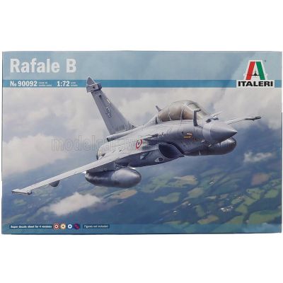 ITALERI DASSAULT AVIATION RAFALE B MILITARY AIRPLANE MARINE NATIONALE 1999 1/72