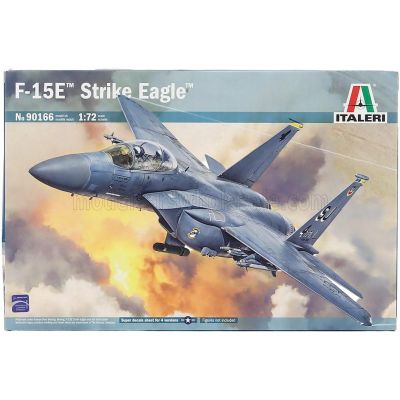 ITALERI McDONNEL DOUGLAS F-15E STRIKE EAGLE MILITARY AIRPLANE 1986 1/72