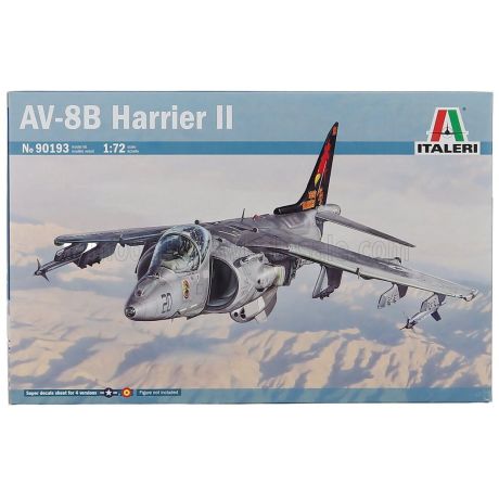 ITALERI McDONNEL DOUGLAS AV-8B HARRIER MILITARY AIRPLANE 1978 1/72