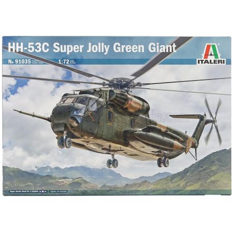 ITALERI SIKORSKY HH-53C SUPER JOLLY GREEN GIANT MILITARY HELICOPTER 1969 1/72