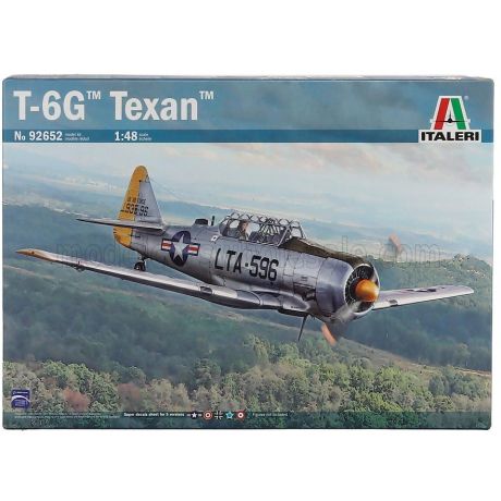ITALERI NORTH AMERICAN T-6G TEXAN MILITARY AIRPLANE 1951 1/48
