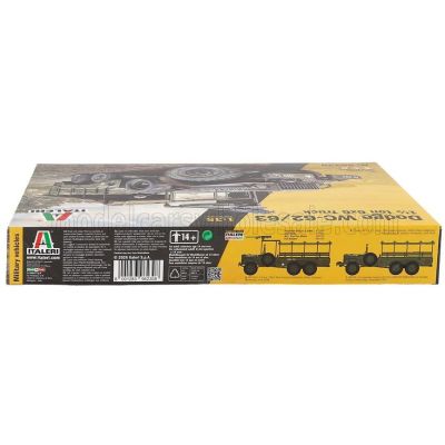 ITALERI DODGE WC-62/63 TRUCK 6x6 MILITARY 3-ASSI 1945 1/35