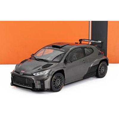 IXO MODELS TOYOTA YARIS GR BASE RALLY2 2024 - MATT GREY 1/18