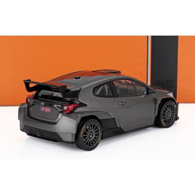 IXO MODELS TOYOTA YARIS GR BASE RALLY2 2024 - MATT GREY 1/18