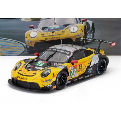IXO MODELS PORSCHE 911 991-2 4.2L RSR-19 TEAM HUBAUTO RACING N 72 24h LE MANS 2021 MAXIME MARTIN - ALVARO PARENTE - DRIES VANTHO