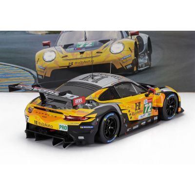 IXO MODELS PORSCHE 911 991-2 4.2L RSR-19 TEAM HUBAUTO RACING N 72 24h LE MANS 2021 MAXIME MARTIN - ALVARO PARENTE - DRIES VANTHO