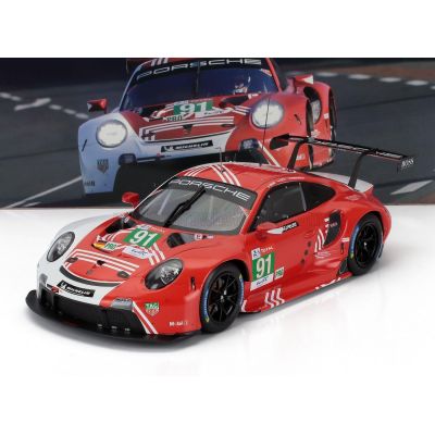 IXO MODELS PORSCHE 911 991-2 RSR N 91 24h LE MANS 2020 GIANMARIA BRUNI - RICHARD LIETZ - FREDERIC MAKOWIECKI- PORSCHE 917  TRIBU