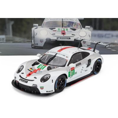 IXO MODELS PORSCHE 911 991-2 RSR-19 4.2L TEAM PORSCHE GT N 91 24h LE MANS 2021 GIANMARIA BRUNI - RICHARD LIETZ - FREDERIC MAKOWI