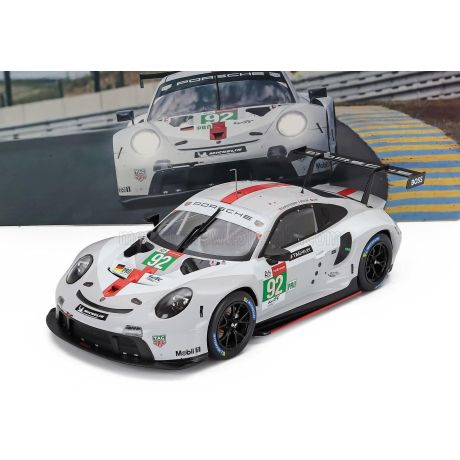 IXO MODELS PORSCHE 911 991-2 RSR-19 4.2L TEAM PORSCHE GT N 92 24h LE MANS 2021 MICHAEL CHRISTENSEN - KEVIN ESTRE - NEEL JANI - W