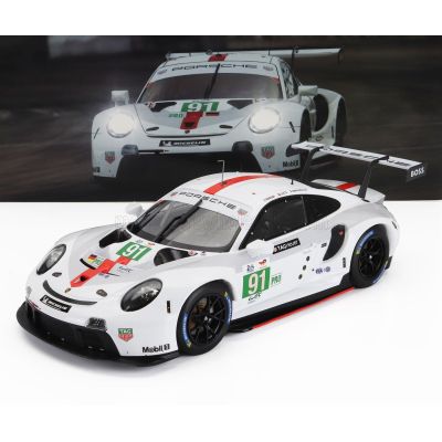 IXO MODELS PORSCHE 911 991-2 4.2L TEAM PORSCHE GT N 91 WINNER LMGTE PRO CLASS 24h LE MANS 2022 GIANMARIA BRUNI - RICHARD LIETZ -