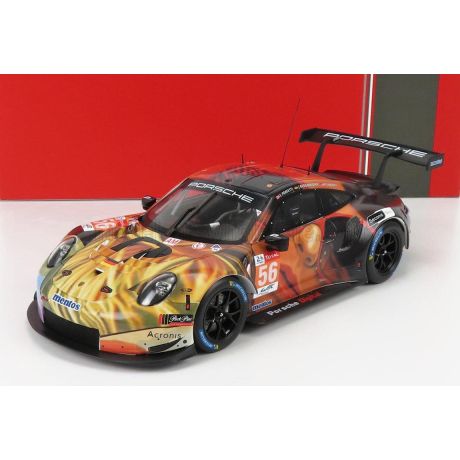 IXO MODELS PORSCHE 911 991 RSR 4.0L TEAM PROJECT N 56 WINNER LMGTE AM CLASS 24h LE MANS 2019 JORG BERGMEISTER - PATRICK LINDSEY