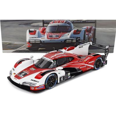 IXO MODELS PORSCHE 963 9RD 4.6L TURBO V8 TEAM PORSCHE PENSKE MOTORSPORT N 6 4th 24h DAYTONA 2024 KEVIN ESTRE - LAURENS VANTHOOR