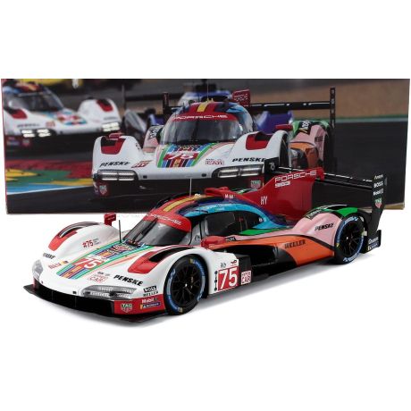 IXO MODELS PORSCHE 963 9RD 4.6L TURBO V8 TEAM PORSCHE PENSKE MOTORSPORT N 75 24h LE MANS 2023 FELIPE NASR - MATHIEU JAMINET - NI