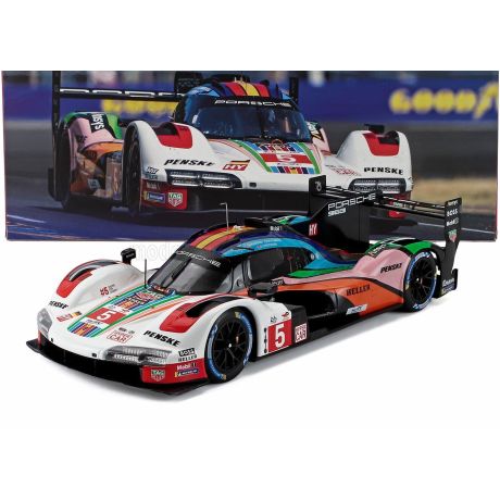 IXO MODELS PORSCHE 963 9RD 4.6L TURBO V8 TEAM PORSCHE PENSKE MOTORSPORT N 5 24h LE MANS 2023 DANE CAMERON - MICHAEL CHRISTENSEN