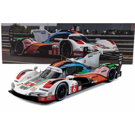 IXO MODELS PORSCHE 963 9RD 4.6L TURBO V8 TEAM PORSCHE PENSKE MOTORSPORT N 6 24h LE MANS 2023 KEVIN ESTRE - ANDRE LOTTERER - LAUR