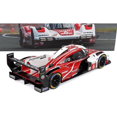 IXO MODELS PORSCHE 963 9RD 4.6L TURBO V8 TEAM PORSCHE PENSKE MOTORSPORT N 6 4th 24h LE MANS (POLE POSITION) 2024 KEVIN ESTRE - A