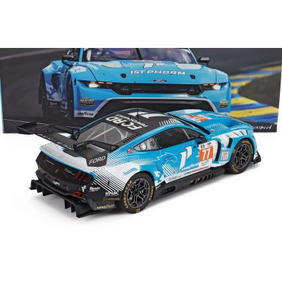IXO MODELS FORD USA MUSTANG GT3 COYOTE 5.4L V8 TEAM PROTON COMPETITION N 77 24h LE MANS 2024 BEN BARKER - ZACHARIE ROBICHON - RY