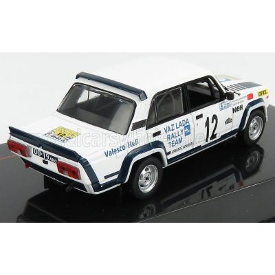IXO MODELS LADA FIAT 2105 VFTS N 12 RALLY SWEDEN 1983 S.BRUNDZA - A.GIRDAUSKAS - WHITE 1/43