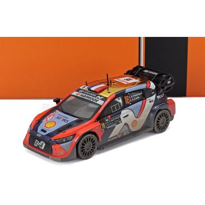 IXO MODELS HYUNDAI i20 N RALLY1 TEAM SHELL MOBIS WRT N 16 3rd RALLY MONTECARLO 2025 ADRIEN FOURMAUX - ALEXANDRE CORIA - 2 TONE B