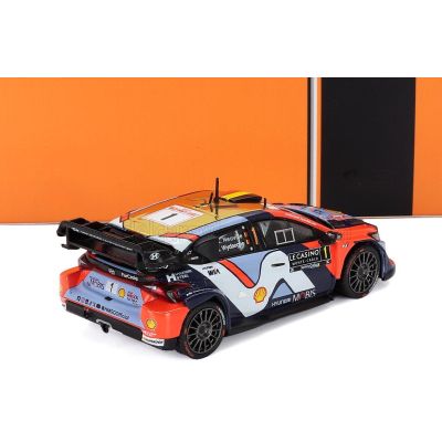 IXO MODELS HYUNDAI i20 N RALLY1 TEAM SHELL MOBIS WRT N 1 6th RALLY MONTECARLO 2025 THIERRY NEUVILLE - MARTIJN WYDAEGHE - 2 TONE