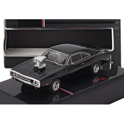 IXO MODELS DODGE CHARGER COUPE 1970 - BLACK 1/43