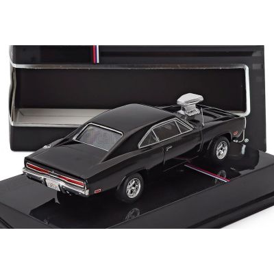 IXO MODELS DODGE CHARGER COUPE 1970 - BLACK 1/43
