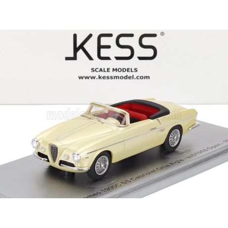 KESS MODEL ALFA ROMEO 1900C SS sn01959 GHIA AIGLE CABRIOLET OPEN 1955 - GOLD MET 1/43