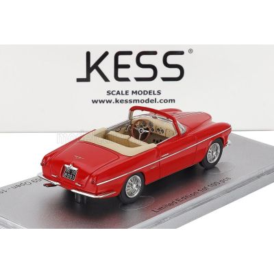 KESS MODEL ALFA ROMEO 1900C SS sn01959 GHIA AIGLE CABRIOLET OPEN 1955 - RED 1/43