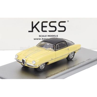 KESS MODEL ALFA ROMEO 1900C SS sn01846 BOANO 1955 - YELLOW BLACK 1/43