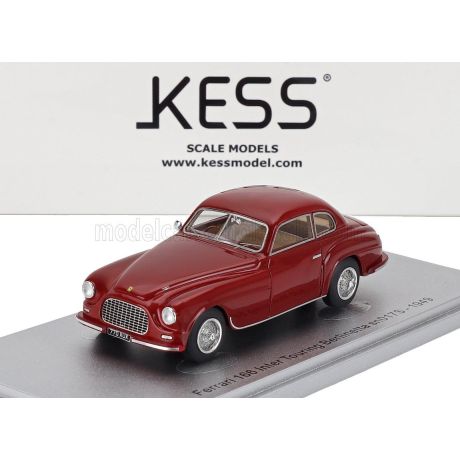 KESS MODEL FERRARI 166 sn017S INTER TOURING BERLINETTA 1949 - RED 1/43