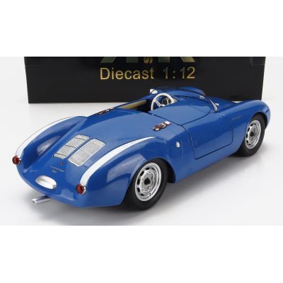 KK SCALE PORSCHE 550A SPIDER 1956 - BLUE 1/12