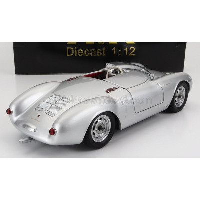KK SCALE PORSCHE 550A SPIDER 1956 - SILVER 1/12