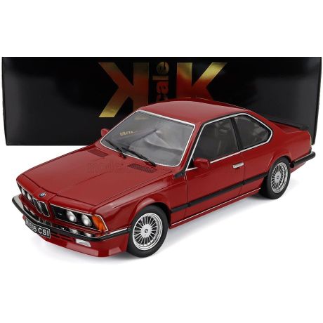 KK SCALE BMW 6-SERIES M635 CSI (E24) COUPE 1987 - CERCHI ALPINA - ALPINA RIMS - RED 1/12