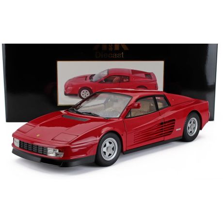 KK SCALE FERRARI TESTAROSSA MKI MONODADO MONOSPECCHIO 1984 - RED 1/12