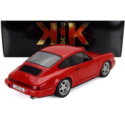 KK SCALE PORSCHE 911 964 RS COUPE 1992 - CERCHI SPEEDLINE - SPEEDLINE RIMS - RED 1/12