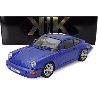 KK SCALE PORSCHE 911 964 RS COUPE 1992 - CERCHI SPEEDLINE - SPEEDLINE RIMS - BLUE 1/12