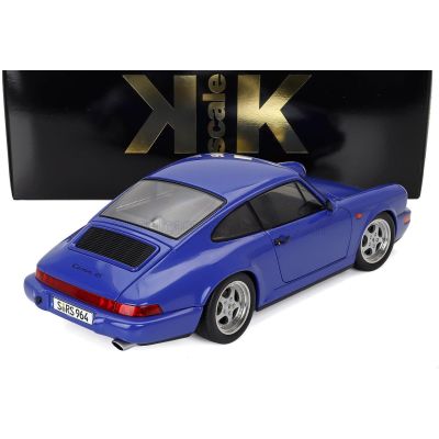 KK SCALE PORSCHE 911 964 RS COUPE 1992 - CERCHI SPEEDLINE - SPEEDLINE RIMS - BLUE 1/12