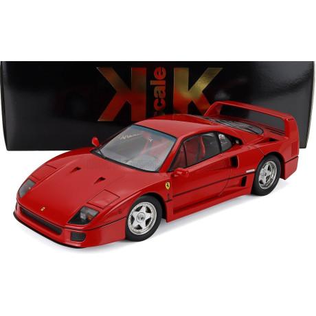 KK SCALE FERRARI F40 1987 - RED 1/12