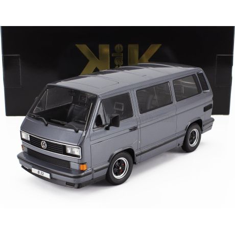 KK SCALE VOLKSWAGEN T3 PORSCHE B32 MINIBUS 1984 - GREY MET 1/18