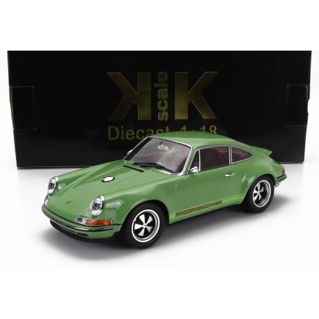 KK SCALE PORSCHE 911 BY SINGER COUPE 2014 - GREEN 1/18