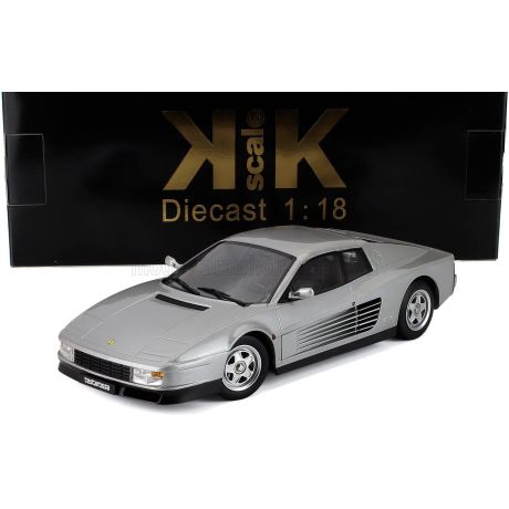 KK SCALE FERRARI TESTAROSSA 1986 - SILVER 1/18