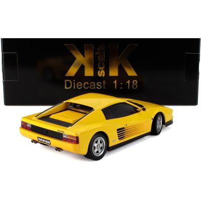 KK SCALE FERRARI TESTAROSSA 1986 - YELLOW 1/18