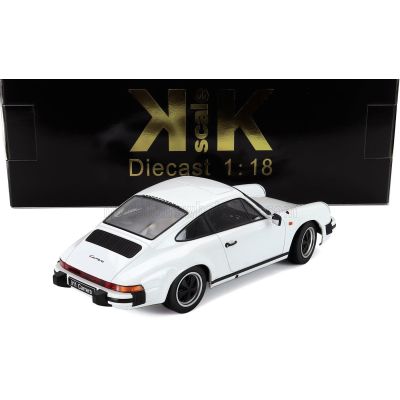 KK SCALE PORSCHE 911 CARRERA COUPE 1983 - WHITE 1/18