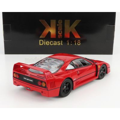 KK SCALE FERRARI F40 LIGHT WEIGHT 1990 - RED 1/18