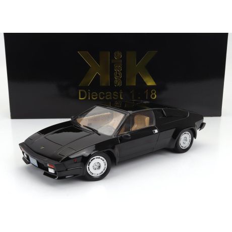 KK SCALE LAMBORGHINI JALPA 3500 1982 - BLACK 1/18