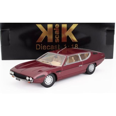 KK SCALE LAMBORGHINI ESPADA 2-SERIES 1970 - RED 1/18