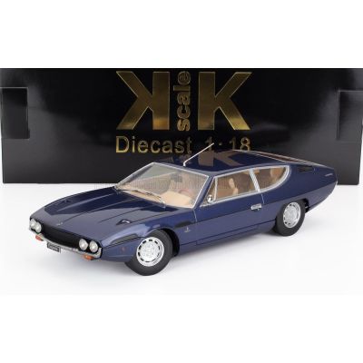 KK SCALE LAMBORGHINI ESPADA 2-SERIES 1970 - BLUE 1/18