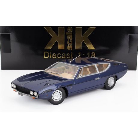 KK SCALE LAMBORGHINI ESPADA 2-SERIES 1970 - BLUE 1/18