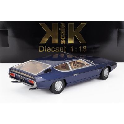 KK SCALE LAMBORGHINI ESPADA 2-SERIES 1970 - BLUE 1/18