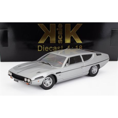 KK SCALE LAMBORGHINI ESPADA 2-SERIES 1970 - SILVER 1/18